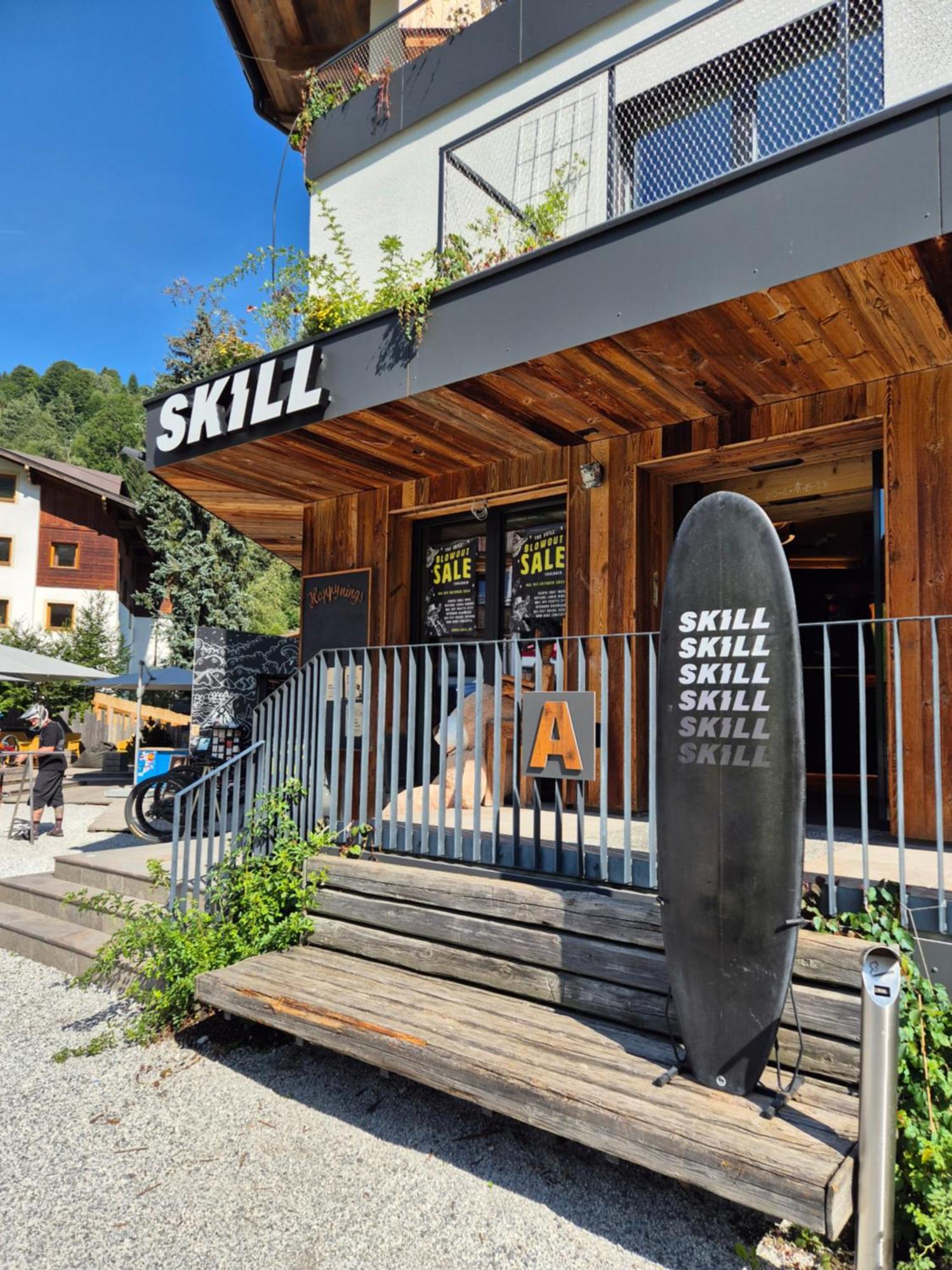 Skill Mountain Lodge - Ski Und Bike Hostel Im Sommer Mit Joker Card ซาลบาคฮินเทอร์เกลมม์ ภายนอก รูปภาพ